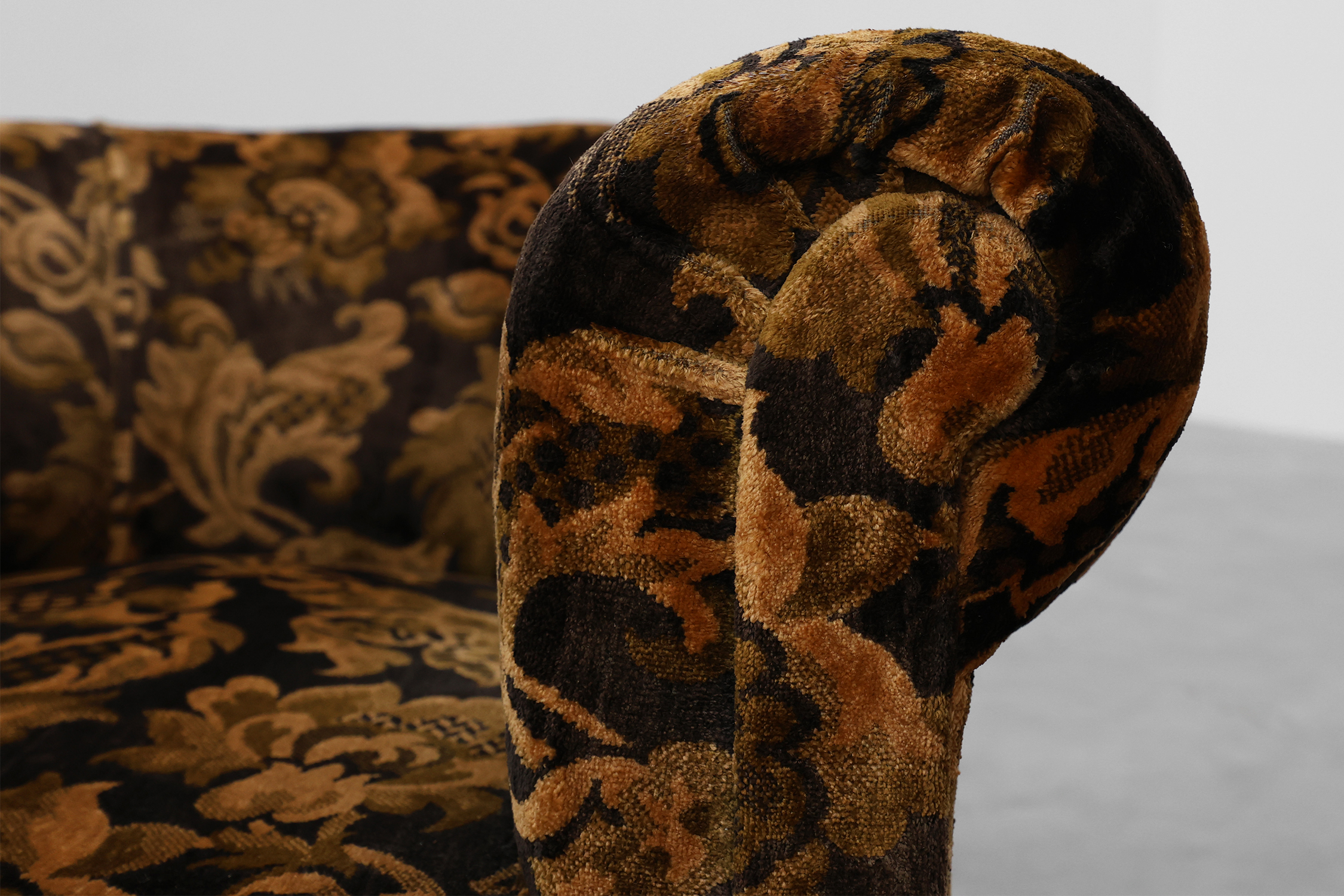 French Art Deco Fauteuil with original Upholstery, 1920sthumbnail